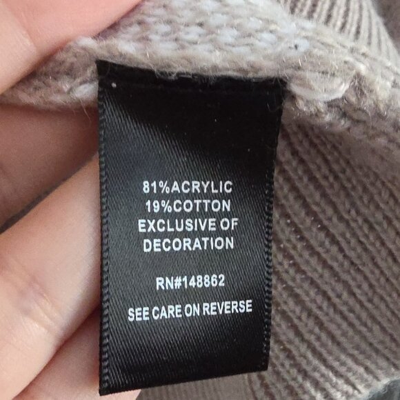 TORRID | Drop Shoulder Tunic Sweater Cloud Rainbow Gray sz 2X - Picture 7 of 7